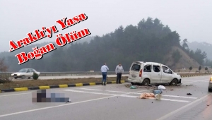 Trabzonlu Küçük Ailesi Karabük'te Kaza yaptı 1 Ölü 1 Yaralı