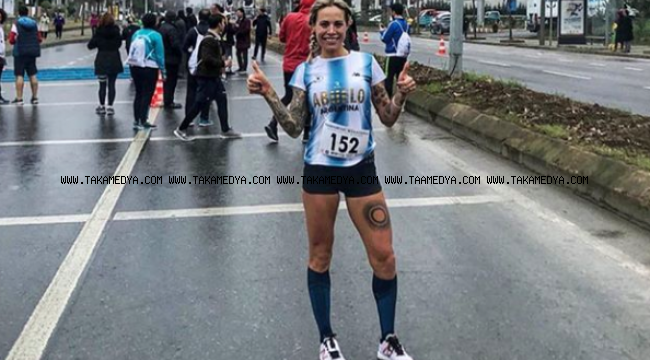 Sosa'nın eşi Carolina, Maratonu 7'inci olarak tamamladı 