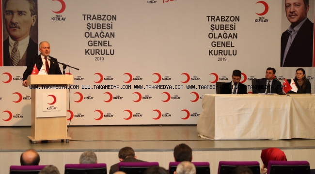 Trabzon Kızılay'da İsmet Durmuş Güven Tazeledi