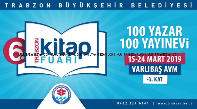 6’ıncı Trabzon Kitap Fuarı başlıyor 