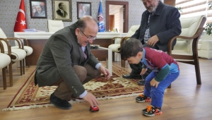 Recep Tayyip Erdoğan, Başkan Gümrükçüoğlu’nu ziyaret etti