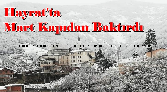 Trabzon Karlandı Yine