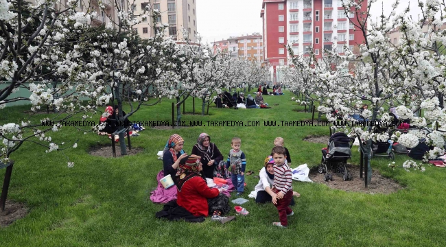 Bağcılarlılar Baharı Nostalji Bahçelerinde karşılıyor