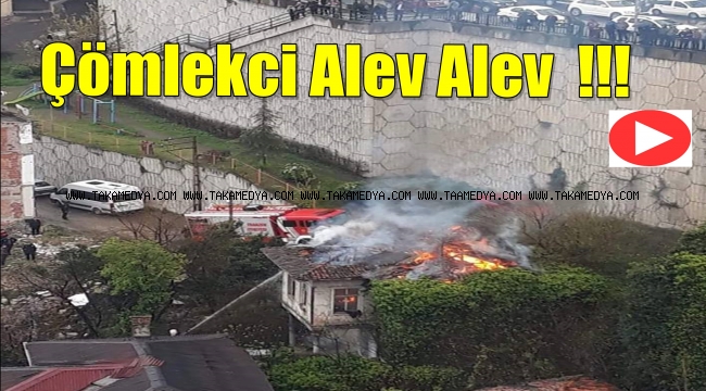 Trabzon'da Yangın Korkuttu