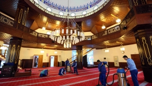 Bağcılar’da ibadethaneler Ramazan ayı öncesi temizlendi