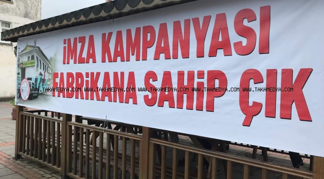 Derepazarı Belediyesi Halkı İmza kampanyasına Çağırdı