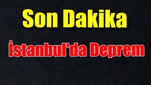 Son Dakika ...İstanbulda Deprem 3.8 ile sallandık