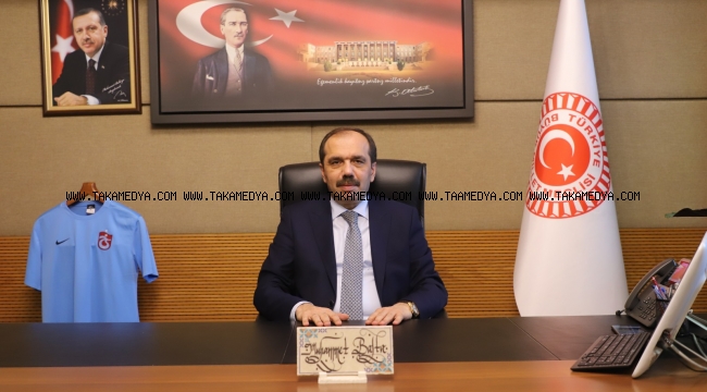 AKP'Lİ BALTA' Trabzon'un Fethinin 558. Yıl Dönümü Mesajı