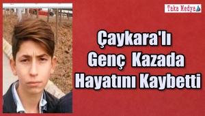 Trabzon'lu Ümit Şen Kazada Hayatını Kaybetti