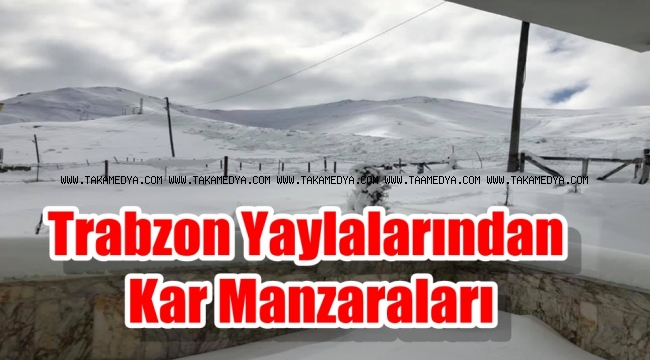 Trabzon'dan Kar Manzaraları