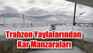 Trabzon'dan Kar Manzaraları