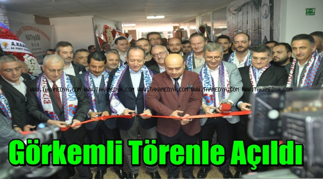 Üsküdar Trabzonlular Derneği Açıldı