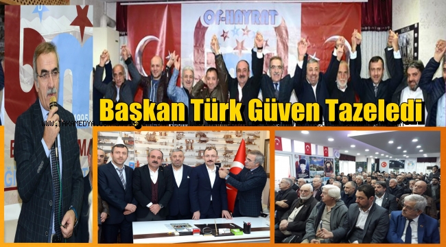 BMD Başkanı İdris Türk Güven Tazeledi