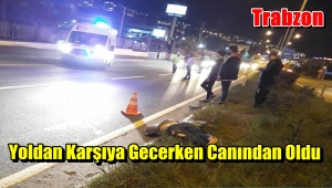 Trabzon'da Feci Kaza 1 Ölü