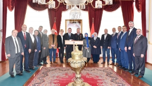 Tümfed Başkanı Selami Aykut'tan İl Jandarma Komutanı Tüğgeneral Nuh Köroğlu'na Ziyaret