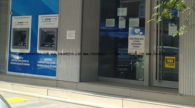 Banka Personeli Covid 19 Çıkınca Banka Karantinaya Alındı