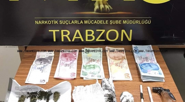 Trabzon Emniyetinden Uyuşturucu operasyonu 