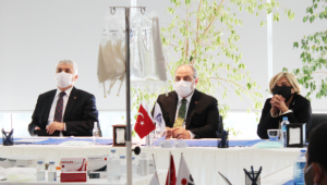Sanayi ve Teknoloji Bakanı Mustafa Varank Polifarma’yı Ziyaret Etti
