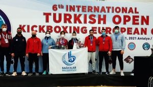 Türkiye Açık Kick Boks Avrupa Kupası’nda birincilik Bağcılar’ın