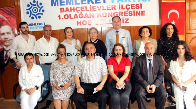 Memleket Partisi İstanbul'da ilk kongresini Bahçelievler'de yaptı...