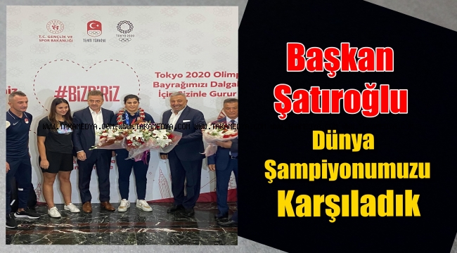 Dünya Şampiyonu Busenaz Sürmeneli'yi Trabzonlular Karşıladı