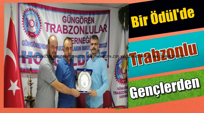 Takamedya'ya Bir Ödülde Trabzonlu Gençlerden