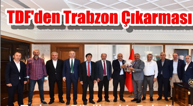TDF stanbul Yenikapı'daki 12.Trabzon Tanıtım Günleri içinTrabzon'a çıkarma yaptı.