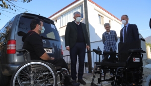 Başkan Sarıalioğlu'ndan engellilerin yüzünü güldüren sürpriz 