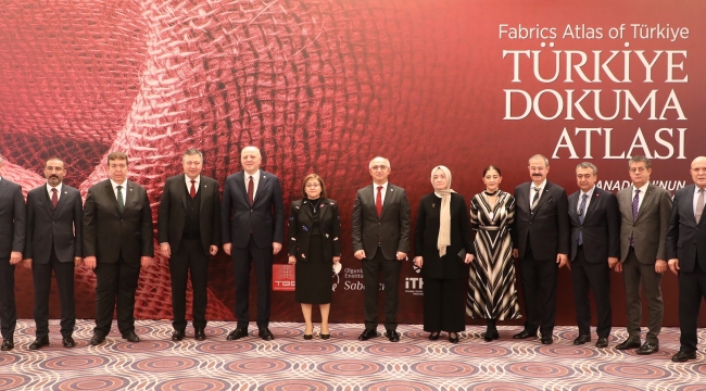  Türkiye Dokuma Atlası projesi Cumhurbaşkanlığı Külliyesi'nde sahneye taşındı