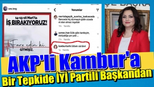 AK Partili Tarık Kambur'a Tepki Yağıyor