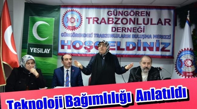 Güngören Trabzonlular Derneği Bağımlılığa dur diyor
