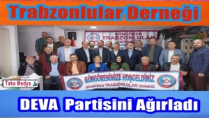 Deva Partisi Trabzon İl Başkanı Kubilay Çicek Trabzonlularla Buluştu