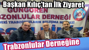 İl Başkanı Vedat Kılıç'tan Trabzonlulara Ziyaret