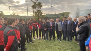 TFF Başkanı Mehmet Büyükekşi, Süper Lig ve VAR hakemleri yemekte bir araya geldi 