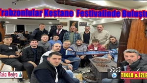 Trabzonlu Gençlerden Kestane Festivali