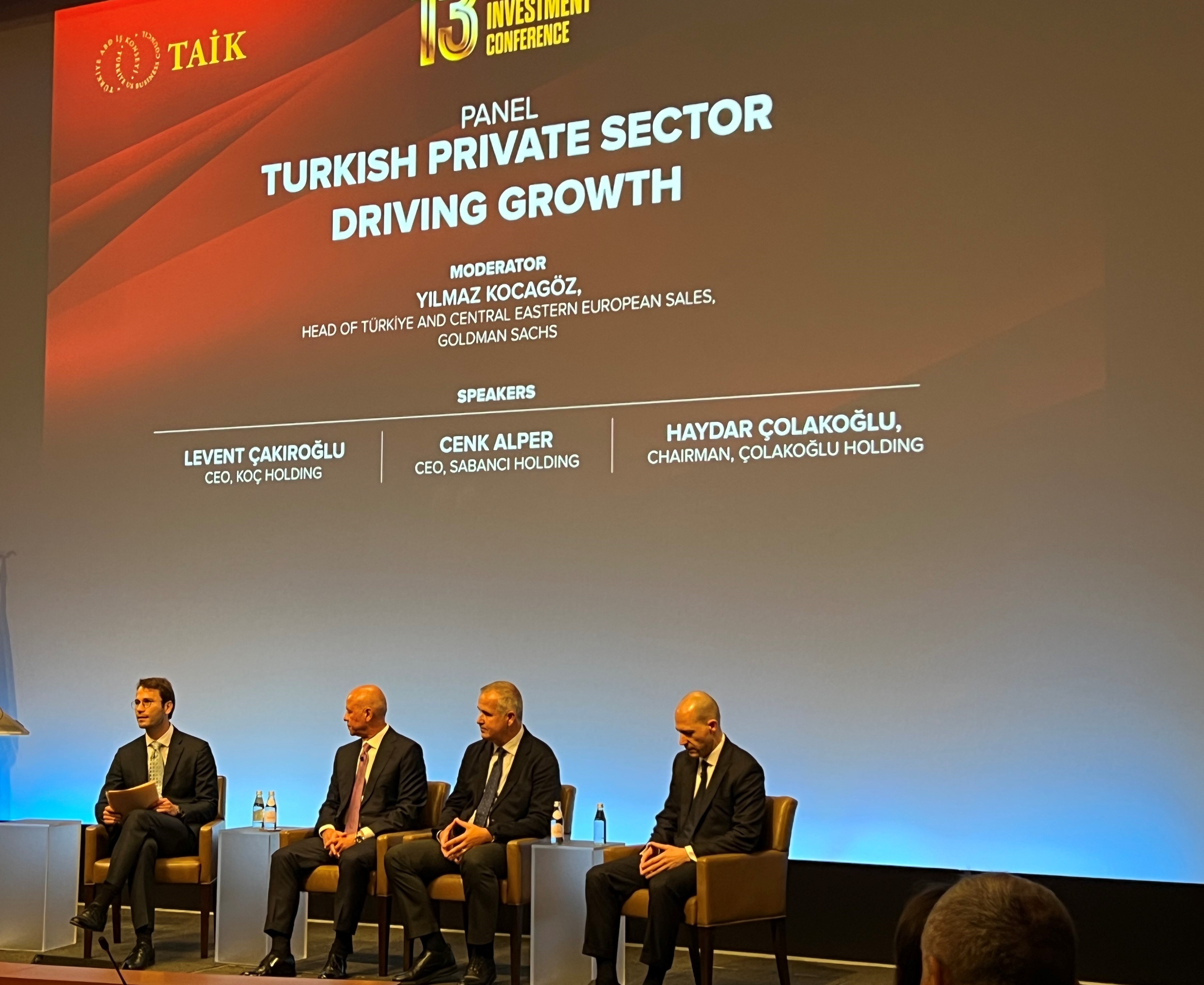 Koç Holding CEO’su Levent Çakıroğlu New York’ta Düzenlenen Türkiye Yatırım Konferansı’nda Konuştu