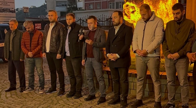 TÜGVA'dan Trabzonda Soykırıma Hayır Basın Açıklaması