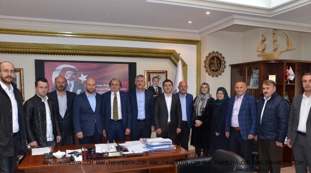 AK Parti Of Teşkilatı Başkan Sarıalioğlu’nu Ziyaret Etti