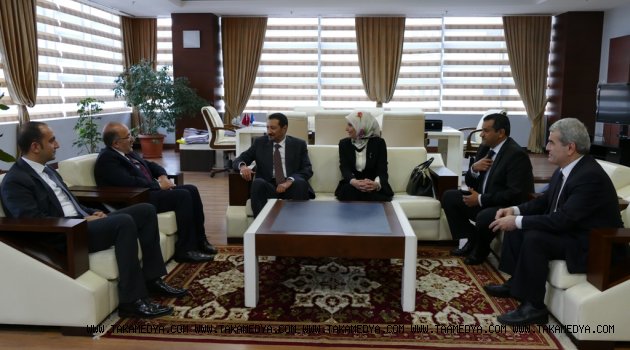 Başkan Gümrükçüoğlu, Suudi Arabistan Ankara Büyükelçisini ağırladı