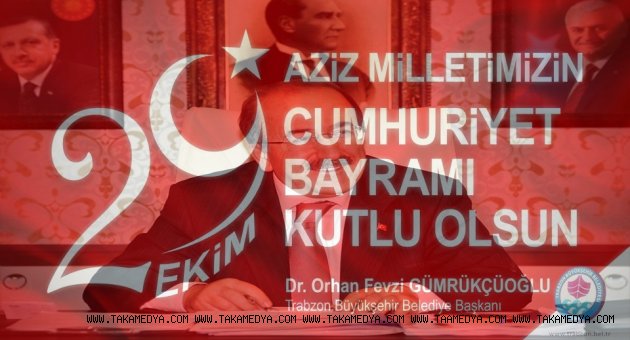 Başkan Gümrükçüoğlu'ndan Cumhuriyet Bayramı mesajı