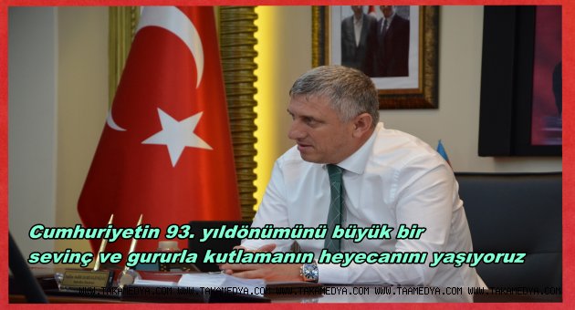 Başkan Sarıalioğlu’ndan Cumhuriyet Bayramı Mesajı