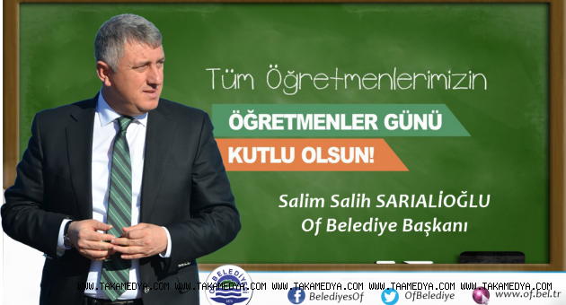 Başkan Sarıalioğlu’nun 24 Kasım Öğretmenler Günü Mesajı