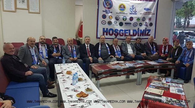 Güngören Trabzonlular Derneği Demokrasi Kahramanları Muhtarları Ağırladı