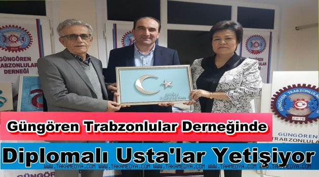 Güngören Trabzonlular Derneğinde Diploma Töreni