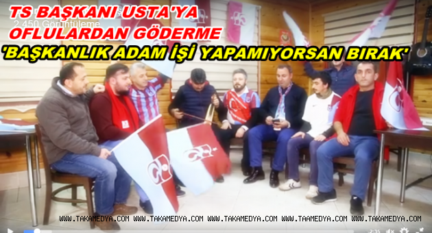 Oflu Gençlerden TS Başkanı Muharrem Usta'ya Türkülü gönderme