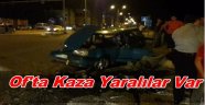 Trabzonda Kaza 2 Yaralı