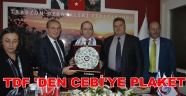 CHP'Lİ CEBİ'DEN TDF' YE ZİYARET