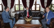 Gümrükçüoğlu, Rusya Başkonsolosu Tikhonov’u kabul etti