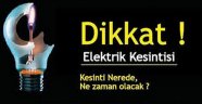 İstanbul Dikkat! Haftasonu Hangi İlçelerde Elektrik Kesilecek!