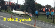 İstanbulda Helikopter Düştü